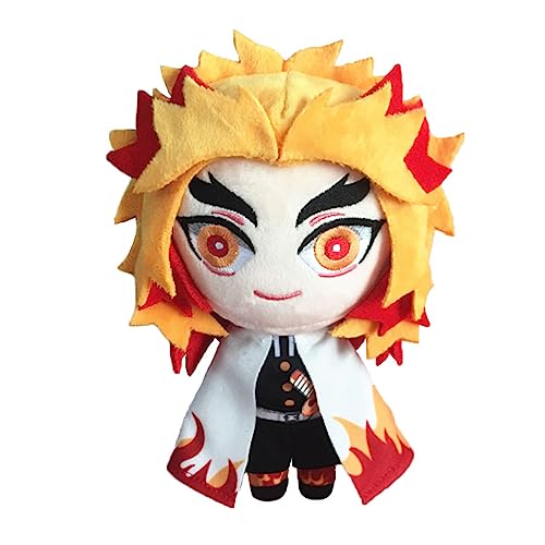 Zhongkaihua Anime Plüschfigur Rengoku Kyoujurou, weich, gefüllt, Sofa, Schlafzimmer, Zuhause, Sammlerstücke, Dekorationen, Geschenke, 25 cm Zhongkaihua Anime Plüschfigur Rengoku Kyoujurou, weich, gefüllt, Sofa, Schlafzimmer, Zuhause, Sammlerstücke, Dekorationen, Geschenke, 25 cm von Zhongkaihua