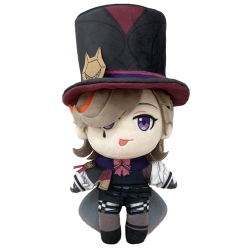 Zhongkaihua Anime Plüsch Figur Lyney Spiel Peripherie Plüsch Puppe Cute Cartoon Plüsch Plüschtiere Geschenk für Spiele Fans 20CM von Zhongkaihua