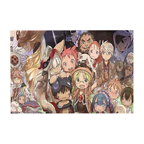 Zhongkaihua Anime Puzzle Holz Made in Abyss Jigsaw Puzzle Fapta/Reg/Nanachi Puzzle Spiel Geschenke für Familie Freunde von Zhongkaihua