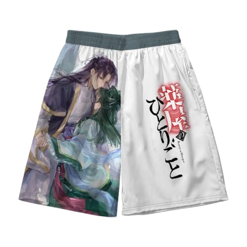 Zhongkaihua Anime-Shorts, Hose, Maomao/Jinshi-Druck, Strand-Shorts, lässig, locker, Sport, Laufen, Schwimmen, Basketball, Sweatpants Zhongkaihua Anime-Shorts, Hose, Maomao/Jinshi-Druck, Strand-Shorts, lässig, locker, Sport, Laufen, Schwimmen, Basketball, Sweatpants von Zhongkaihua