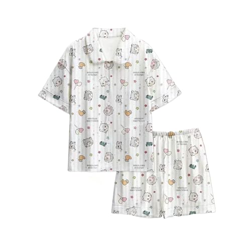 Zhongkaihua BSD Pyjama Chuuya/Dazai/Atsushi/Akutagawa Cosplay Nachtwäsche Cute Cartoon Kurzarm Shorts Pyjama-Set Anime Pyjama Party Zhongkaihua BSD Pyjama Chuuya/Dazai/Atsushi/Akutagawa Cosplay Nachtwäsche Cute Cartoon Kurzarm Shorts Pyjama-Set Anime Pyjama Party von Zhongkaihua