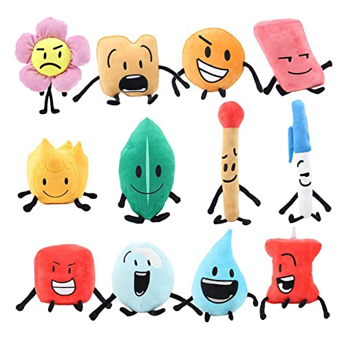Zhongkaihua Bfdi Plushies Battle for Dream Island Soft Stuffed Figures Bfdi Merch Pillow Sofa Bedroom Home Decoration von Zhongkaihua