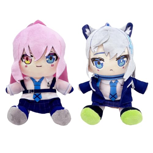 Zhongkaihua Blue Archive Takanashi Hoshino Plüsch-Kissenfiguren, 20 cm, Anime-Cartoon, PP-Baumwolle, niedlich, weich, gefüllt, für Zuhause, Sofa, Auto, Schlafzimmer, Dekoration, Sammlerstück, Geschenk Zhongkaihua Blue Archive Takanashi Hoshino Plüsch-Kissenfiguren, 20 cm, Anime-Cartoon, PP-Baumwolle, niedlich, weich, gefüllt, für Zuhause, Sofa, Auto, Schlafzimmer, Dekoration, Sammlerstück, Geschenk von Zhongkaihua