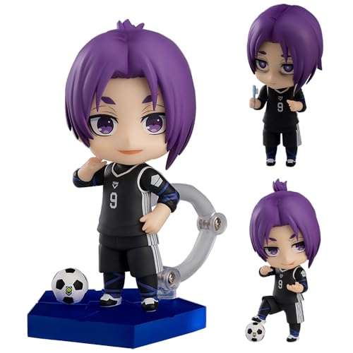 Zhongkaihua Blue Lock Anime niedliche Minifigur Reo Mikage Gelenke, bewegliche Actionfigur, Statue, PVC-Modellfigur, Desktop-Ornamente, 10 cm Zhongkaihua Blue Lock Anime niedliche Minifigur Reo Mikage Gelenke, bewegliche Actionfigur, Statue, PVC-Modellfigur, Desktop-Ornamente, 10 cm von Zhongkaihua