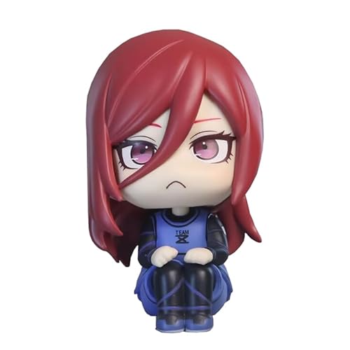 Zhongkaihua Blue Lock Figuren-Set – 10 cm PVC-Modellstatue, Anime-Figurensammlung für Desktop-Dekoration von Zhongkaihua