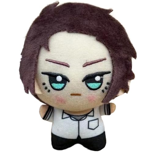 Zhongkaihua Blue Lock Itoshi Sae Plüschkissen, 11 cm, Anime, PP-Baumwolle, weich, gefüllt, pelzig, Autotasche, Heimdekoration, Anhänger von Zhongkaihua