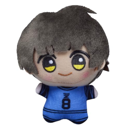 Zhongkaihua Blue Lock Plüsch, 11 cm, Bachira Meguru, Anime, Cartoon, PP-Baumwolle, niedlich, weich, gefüllt, pelzig, Taschendekoration, Anhänger, Sammlerstück, Geschenk Zhongkaihua Blue Lock Plüsch, 11 cm, Bachira Meguru, Anime, Cartoon, PP-Baumwolle, niedlich, weich, gefüllt, pelzig, Taschendekoration, Anhänger, Sammlerstück, Geschenk von Zhongkaihua