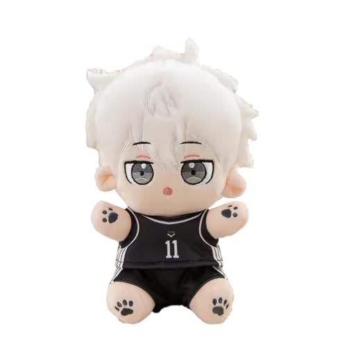 Zhongkaihua Blue Lock Seishiro Nagi Plüschfigur Anime PP-Baumwolle, 22 cm, niedliches, weiches gefülltes Ornament, ideal für Auto, Heimdekoration für erwachsene Fans von Zhongkaihua
