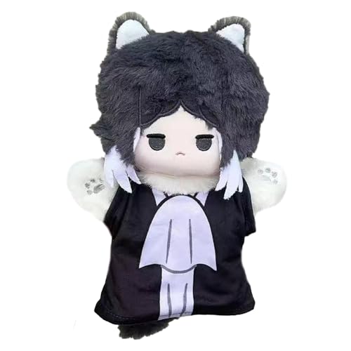 Zhongkaihua Bungo Stray Dogs Plüschfigur Akutagawa Ryunosuke, weich, gefüllt, 25 cm, Polyester, PP-Baumwolle, Anime, Weiß, Schwarz, Teenager Zhongkaihua Bungo Stray Dogs Plüschfigur Akutagawa Ryunosuke, weich, gefüllt, 25 cm, Polyester, PP-Baumwolle, Anime, Weiß, Schwarz, Teenager von Zhongkaihua