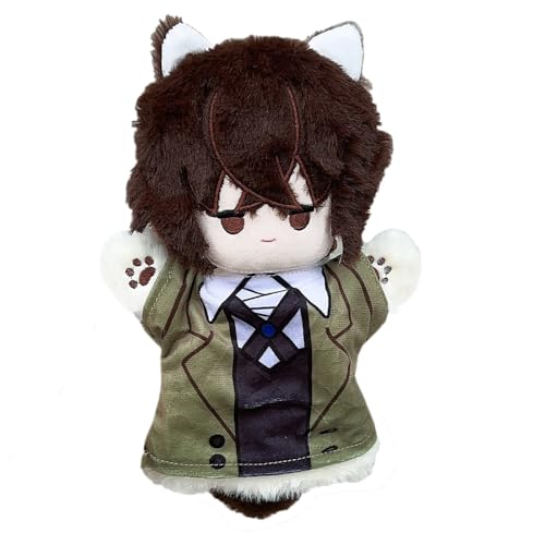 Zhongkaihua Bungo Stray Dogs Plüschfigur Dazai Osamu, weich, gefüllt, Sofa, Schlafzimmer, Zuhause, Sammlerstücke, Dekorationen, Geschenke, 25 cm Zhongkaihua Bungo Stray Dogs Plüschfigur Dazai Osamu, weich, gefüllt, Sofa, Schlafzimmer, Zuhause, Sammlerstücke, Dekorationen, Geschenke, 25 cm von Zhongkaihua