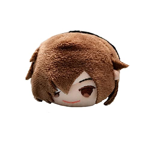 Zhongkaihua Bungo Stray Dogs Plüschpuppe Dazai Osamu/Nakahara Chuuya 9 cm Plüschpuppe Anime Cartoon Wurfkissen Figur Plüsch gefüllt weich für Fans von Zhongkaihua