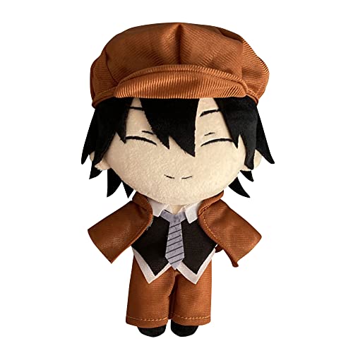 Zhongkaihua Bungo Stray Dogs Plüschpuppe Weiches Plüsch Atsushi Edogawa Charakter Anime Figuren Plushie Kissen Kissen Dekorative Geschenke von Zhongkaihua