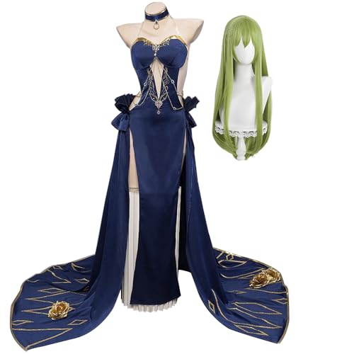 Zhongkaihua CC Anime Cosplay Kostüme Komplettes Set Damen Abendkleid Geeignet für Hochzeit Party Cocktail Party Abschlussball Comic-Con Rollenspiel Outfits Zhongkaihua CC Anime Cosplay Kostüme Komplettes Set Damen Abendkleid Geeignet für Hochzeit Party Cocktail Party Abschlussball Comic-Con Rollenspiel Outfits von Zhongkaihua