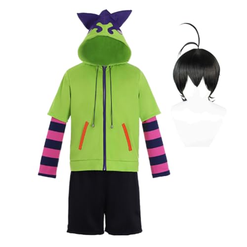 Zhongkaihua Chinen Miya Cosplay Anime Casual Uniform Cosplay Kostüme mit Perücke Halloween Party Outfit Komplettes Set für Fans Geschenke von Zhongkaihua