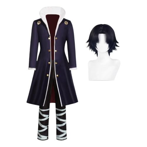 Zhongkaihua Chrollo Lucilfer Cosplay Kostüm Anime Rollenspiel Uniform Mantel Karneval Dress up Party Halloween von Zhongkaihua