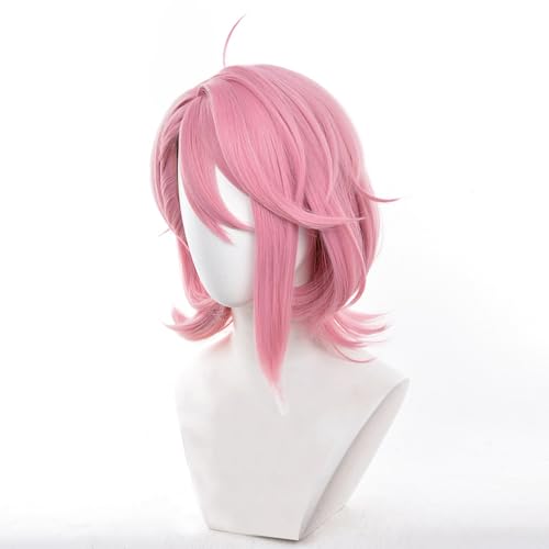 Zhongkaihua DAN DA DAN Shiratori Aira Cosplay Anime JK Schule Mädchen Uniform Shirt Faltenrock Anime Cosplay Kostüme mit Perücke Halloween Party Outfit Komplettes Set von Zhongkaihua