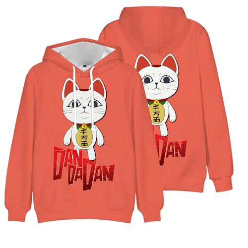 Zhongkaihua Dan Da Dan Hoodie Uni 3D Gedruckt Kleidung Dan Da Dan Merch Hoodies Pullover mit Kordelzug Sweatshirt Langarm Casual Sport von Zhongkaihua