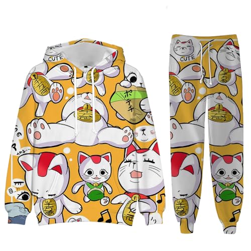 Zhongkaihua Dan Da Dan Hoodie und Sweatpants Set, 2-teilig, Ayase Momo/Turbo Okarun, Hoodie, Hose, Anime, Sweatshirts, Pullover, Kleidung, Herren, Damen, Uni Zhongkaihua Dan Da Dan Hoodie und Sweatpants Set, 2-teilig, Ayase Momo/Turbo Okarun, Hoodie, Hose, Anime, Sweatshirts, Pullover, Kleidung, Herren, Damen, Uni von Zhongkaihua