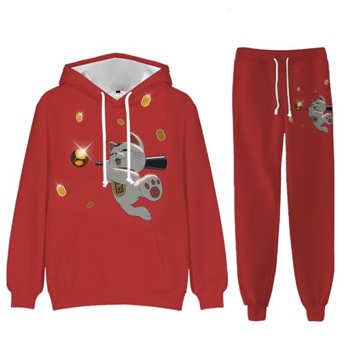 Zhongkaihua Dan Da Dan Hoodie und Sweatpants Set, 2-teilig, Ayase Momo/Turbo Okarun, Hoodie, Hose, Anime, Sweatshirts, Pullover, Kleidung, Herren, Damen, Uni Zhongkaihua Dan Da Dan Hoodie und Sweatpants Set, 2-teilig, Ayase Momo/Turbo Okarun, Hoodie, Hose, Anime, Sweatshirts, Pullover, Kleidung, Herren, Damen, Uni von Zhongkaihua