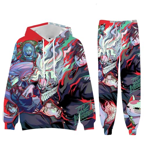 Zhongkaihua Dan Da Dan Hoodie und Sweatpants Set, 2-teilig, Ayase Momo/Turbo Okarun, Hoodie, Hose, Anime, Sweatshirts, Pullover, Kleidung, Herren, Damen, Uni Zhongkaihua Dan Da Dan Hoodie und Sweatpants Set, 2-teilig, Ayase Momo/Turbo Okarun, Hoodie, Hose, Anime, Sweatshirts, Pullover, Kleidung, Herren, Damen, Uni von Zhongkaihua