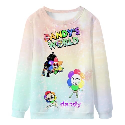 Zhongkaihua Dandy's World Kapuzenpullover Uni Kleidung Dandy's World Merch Hoodies Dünner Langarm-Pullover Sweatshirt Geschenke von Zhongkaihua