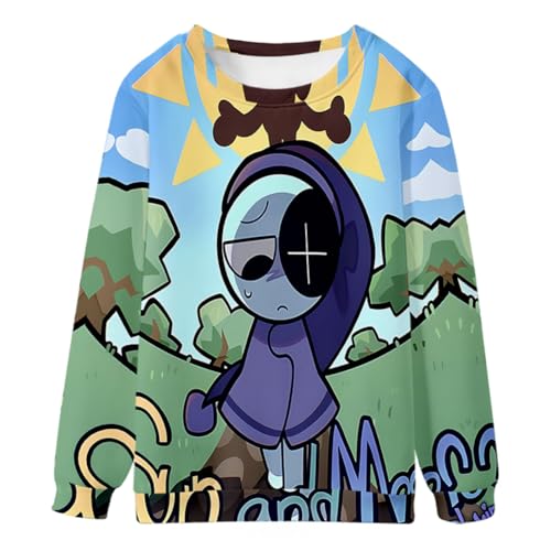 Zhongkaihua Dandy's World Kapuzenpullover Uni Kleidung Dandy's World Merch Hoodies Dünner Langarm-Pullover Sweatshirt Geschenke von Zhongkaihua