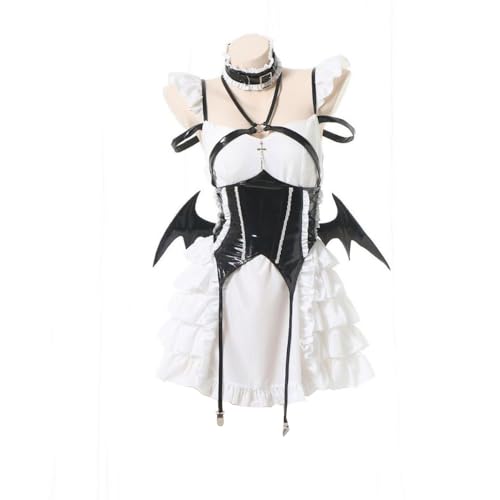 Zhongkaihua Date A Live Tokisaki Kurumi Cosplay-Kostüm, weiblich, Halloween, Dienstmädchenkleid, Anzug für Erwachsene, Rollenspiel, Halloween, Anime-Party, komplettes Set Zhongkaihua Date A Live Tokisaki Kurumi Cosplay-Kostüm, weiblich, Halloween, Dienstmädchenkleid, Anzug für Erwachsene, Rollenspiel, Halloween, Anime-Party, komplettes Set von Zhongkaihua