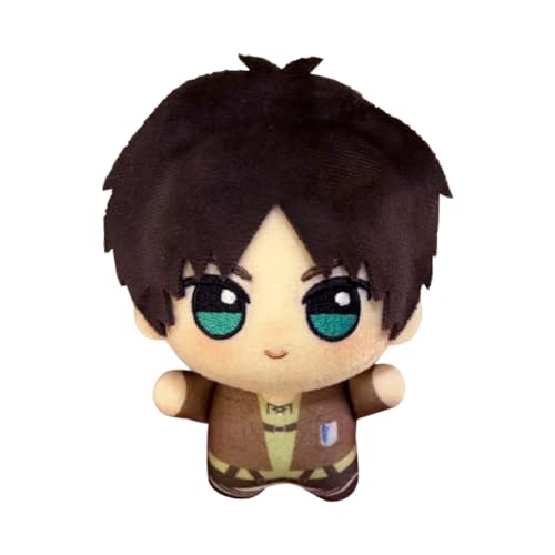 Zhongkaihua Eren Jaeger/Levi Anime weiche Figur Q Edition, niedlicher Cartoon-Seestern-Körper, Stofftier, Anhänger, Tasche, hängende Ornamente, 10 cm Zhongkaihua Eren Jaeger/Levi Anime weiche Figur Q Edition, niedlicher Cartoon-Seestern-Körper, Stofftier, Anhänger, Tasche, hängende Ornamente, 10 cm von Zhongkaihua