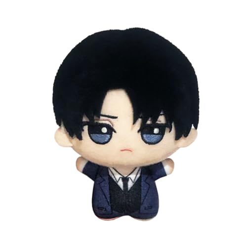 Zhongkaihua Eren Jaeger/Levi Anime weiche Figur Q Edition, niedlicher Cartoon-Seestern-Körper, Stofftier, Anhänger, Tasche, hängende Ornamente, 10 cm Zhongkaihua Eren Jaeger/Levi Anime weiche Figur Q Edition, niedlicher Cartoon-Seestern-Körper, Stofftier, Anhänger, Tasche, hängende Ornamente, 10 cm von Zhongkaihua