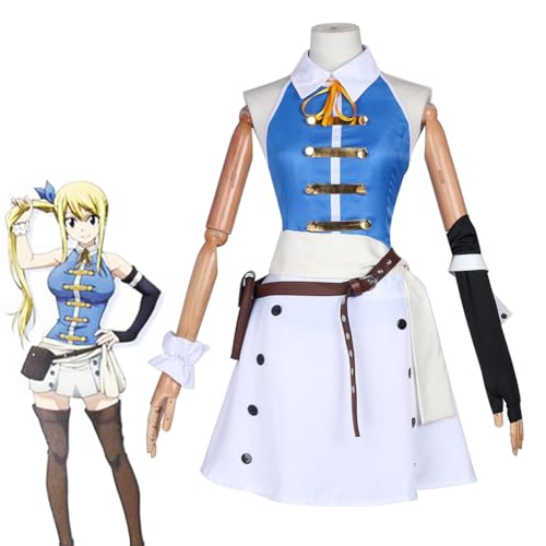 Zhongkaihua Fairy Tail Lucy Heartfilia & Erza Scarlet Cosplay Outfit Anime Kostüm Erwachsene Rollenspiel Matrosenuniform Outfit Karneval Halloween Party Karneval Uniform S-3XL Zhongkaihua Fairy Tail Lucy Heartfilia & Erza Scarlet Cosplay Outfit Anime Kostüm Erwachsene Rollenspiel Matrosenuniform Outfit Karneval Halloween Party Karneval Uniform S-3XL von Zhongkaihua