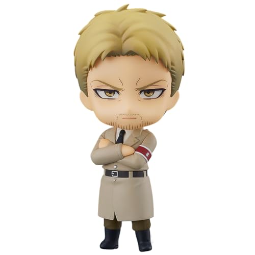 Zhongkaihua Final Season Anime Figur 1893#Reiner Braun Actionfigur Beweglicher und austauschbarer Kopf für Zubehör Niedliche Mini Figur PVC Model Statue von Zhongkaihua