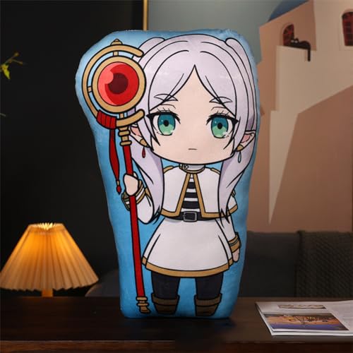 Zhongkaihua Frieren: Beyond Journey's End Frieren Figuren Plüsch, Anime-Cartoon-Plüsch, niedlich, weiche PP-Baumwolle, gefüllt, 45 cm Peripheriegeschenk (45 cm, frieren) von Zhongkaihua