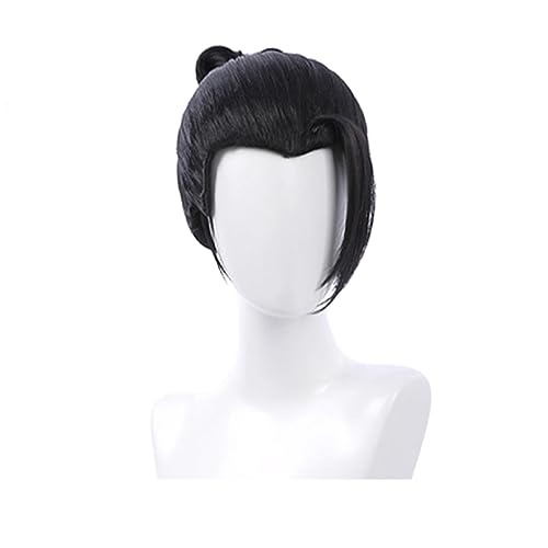 Zhongkaihua Geto Suguru Cosplay Kostüm - Anime Geto Suguru Schuluniform für Schüler Wig Uniform Set mit Perücken Halloween Karneval Party für Kostüm Erwachsene (XS - XXL) von Zhongkaihua