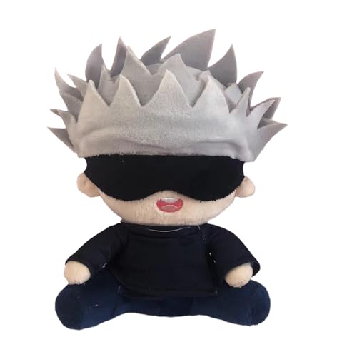 Zhongkaihua Gojo Satoru Kissen Anime Kissen Gojo Satoru Figur Weiche Gefüllte Kissen Home Sofa Schlafzimmer Dekoration 20CM von Zhongkaihua