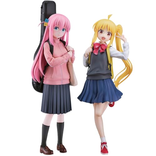 Zhongkaihua Goto Hitori Figure 24CM PVC Goto Hitori Model Anime Girl Figure Christmas Computer Desk Home Decoration Birthday Gift for Fans von Zhongkaihua