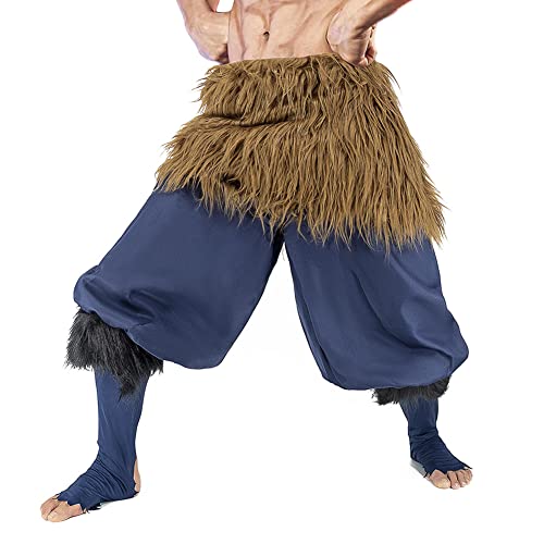 Zhongkaihua Hashibira Inosuke Cosplay-Kostüm, Hose, Schürze, Anzug mit Inosuke-Schwert und Inosuke Schweinekopfmaske, Halloween, Rollenspiel, komplette Sets Outfits Zhongkaihua Hashibira Inosuke Cosplay-Kostüm, Hose, Schürze, Anzug mit Inosuke-Schwert und Inosuke Schweinekopfmaske, Halloween, Rollenspiel, komplette Sets Outfits von Zhongkaihua