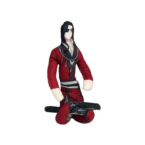 Zhongkaihua Hua Cheng Plüschfigur Xie Lian, weich, gefüllt mit drehbaren, menschlichen Formen, 28 cm, Anime-Kissen, Dekoration, Sammlerstück, lustige Geschenke von Zhongkaihua