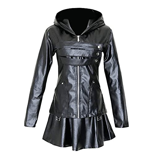 Zhongkaihua Irishima Toka Cosplay Kostüm Tokyo Ghoul Cosplay Outfit Komplettes Set Rollenspiel Uniform für Halloween Party von Zhongkaihua