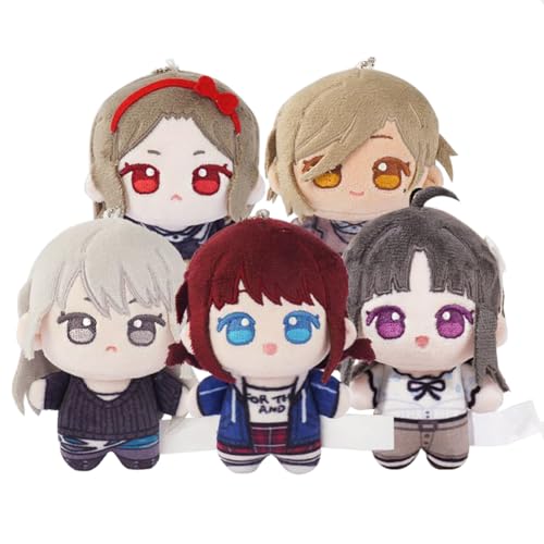 Zhongkaihua Iseri Nina Anhänger aus Plüsch, Anime-Kissen, gefüllte PP-Baumwolle, Autotasche, Schlüsselanhänger, Dekoration, Ornament, für Fans, 10 cm von Zhongkaihua