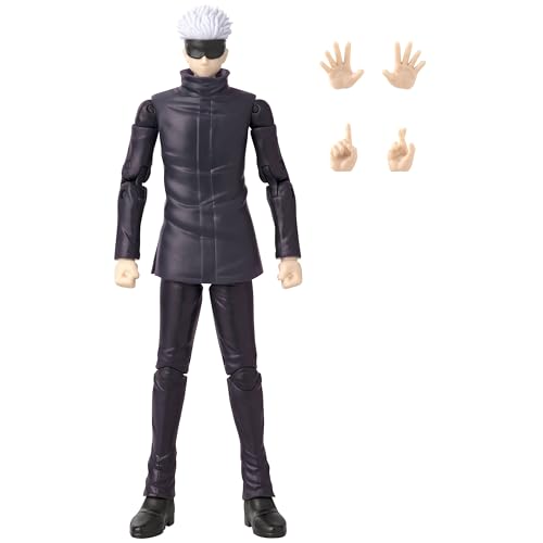 Zhongkaihua JJK Figuren Gojo Satoru Figur 17CM PVC DIY Modell Statue JJK Action Figure Anime Beweglich Interchangeable Accessories Sammlungen Dekorationen Geschenke von Zhongkaihua