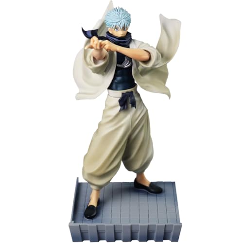 Zhongkaihua JJK Gojo Satoru Figur Weißes Gewand Gojo Satoru Vs Sukuna Actionfigure 18cm PVC Anime Modell Schreibtisch Weihnachten Heimdekoration Geburtstagsgeschenk von Zhongkaihua
