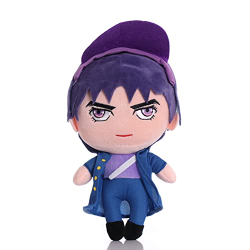Zhongkaihua Jotaro Plüschfiguren, weich, 22 cm, Cartoon-Charaktere, Überwurfkissen, Kissen, Sofa, Schlafzimmer, Heimdekoration, Ornamente, Geschenke von Zhongkaihua