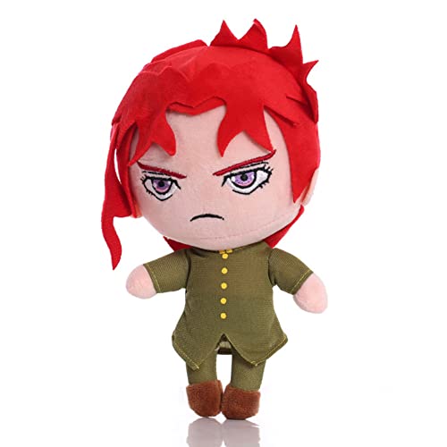 Zhongkaihua Kakyoin Noriaki Plüschfiguren, weich, 22 cm, Cartoon-Charaktere, Wurfkissen, Kissen, Sofa, Schlafzimmer, Heimdekoration, Ornamente, Geschenke von Zhongkaihua