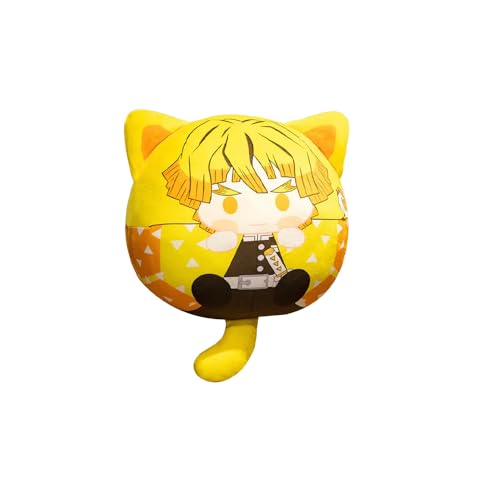 Zhongkaihua Kamado Tanjiro/Tomioka Giyuu Anime gefülltes Kissen weiche Figur Anhänger 12 cm niedlicher Cartoon-runder Stofftier hängende Ornamente für Rucksack Zhongkaihua Kamado Tanjiro/Tomioka Giyuu Anime gefülltes Kissen weiche Figur Anhänger 12 cm niedlicher Cartoon-runder Stofftier hängende Ornamente für Rucksack von Zhongkaihua