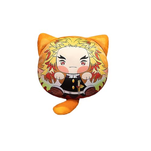 Zhongkaihua Kamado Tanjiro/Tomioka Giyuu Anime gefülltes Kissen weiche Figur Anhänger 12 cm niedlicher Cartoon-runder Stofftier hängende Ornamente für Rucksack Zhongkaihua Kamado Tanjiro/Tomioka Giyuu Anime gefülltes Kissen weiche Figur Anhänger 12 cm niedlicher Cartoon-runder Stofftier hängende Ornamente für Rucksack von Zhongkaihua