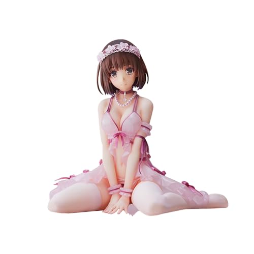 Zhongkaihua Katou Megumi sitzende Anime-Mädchen-Figur, rosa Pyjama, Kleid, Edition, Katou Megumi, Figur, Modell, Statue, 14 cm Zhongkaihua Katou Megumi sitzende Anime-Mädchen-Figur, rosa Pyjama, Kleid, Edition, Katou Megumi, Figur, Modell, Statue, 14 cm von Zhongkaihua