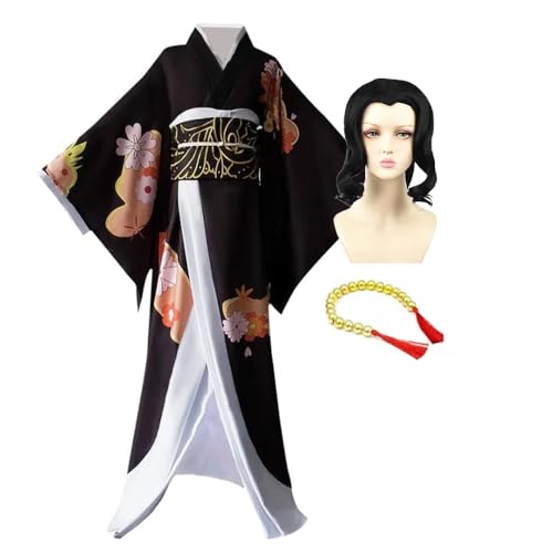 Zhongkaihua Kibutsuji Muzan Cosplay Kostüm Anime Uniform Komplettset Anzug Kimono Kimetsu no Yaiba Cosplay Outfit Halloween von Zhongkaihua