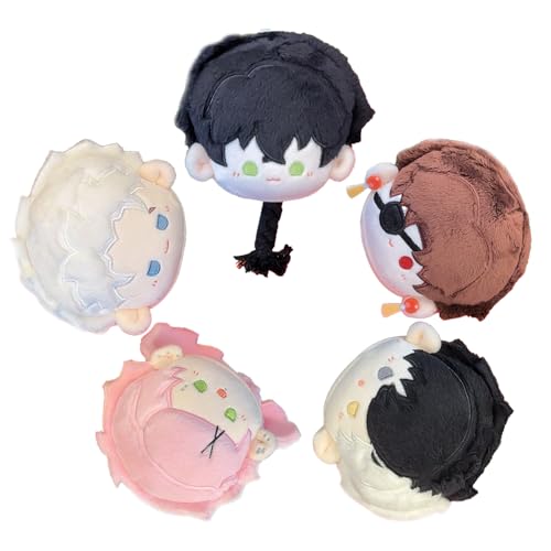 Zhongkaihua Kiryu Mitsuki/Suo Hayato/Haruka, Plüsch-Anime-Figur, weich, gefüllt, niedlicher Anhänger, Schlüsselanhänger, Anlässe, Tasche, Rucksack, Dekoration, 8 cm, 5 Stück Zhongkaihua Kiryu Mitsuki/Suo Hayato/Haruka, Plüsch-Anime-Figur, weich, gefüllt, niedlicher Anhänger, Schlüsselanhänger, Anlässe, Tasche, Rucksack, Dekoration, 8 cm, 5 Stück von Zhongkaihua