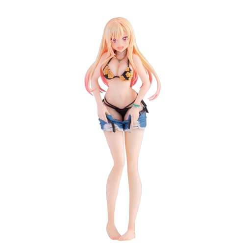 Zhongkaihua Kitagawa Marin Anime Mädchen Badeanzug Figur Statue Marin Kitagawa Figur Stehende Position PVC Modell Desktop Ornamente, 17cm Zhongkaihua Kitagawa Marin Anime Mädchen Badeanzug Figur Statue Marin Kitagawa Figur Stehende Position PVC Modell Desktop Ornamente, 17cm von Zhongkaihua
