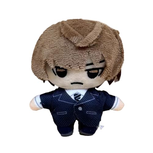 Zhongkaihua Light Yagami Plüschfigur-Kissenanhänger, 9 cm, leichtes Yagami-Spiel, PP-Baumwolle, weich, gefüllt, pelzig, Auto-Schlüsselanhänger, Tasche, Heimdekoration, Sofa-Dekoration von Zhongkaihua